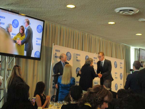 Ron Howard, Barbara Winston, Ban Soon-taek, Paul Bettany.  Photo by:  Joyce Brooks/Blacktiemagazine.com