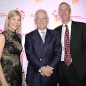 Dr. Laura L. Forese, Dr. Steven J. Corwin, Dr. Richard S. Liebowitz. Photo by: : NewYork-Presbyterian/ Ellen Wallop