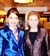 Jean Shafiroff and Congresswoman Carolyn B. Maloney . Photo y: Alex Lipowec