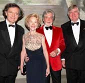 Pierre-Emmanuel Tattinger, Elizabeth Stribling, Juan Pablo Molyneux, Denis de Kergorlay. Photo by: Cutty McGill