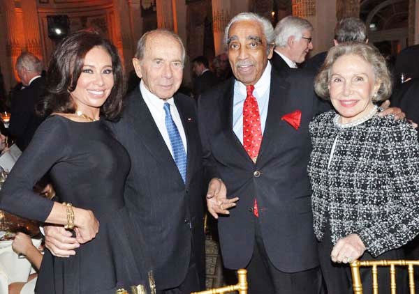  Jeanine Pirro; Maurice R. Greenberg; Congressman Charles B. Rangel; Corinne Greenberg