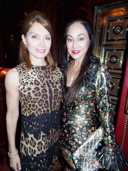 Jean Shafiroff and Lucia Hwong Gordon. Photo by: Katlean de Monchy