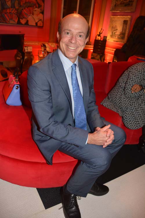 Arthur Zeckendorf at Women's Entrepreneurship Day pre - party.  Photo by:  Rose Billings/Blacktiemagazine.com