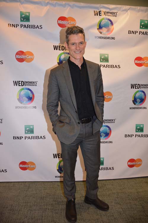 Peter Twyman( Keep A Child Alive) at Women's Entrepreneurship Day UN.  Photo by:  Rose Billings/Blacktiemagazine.com