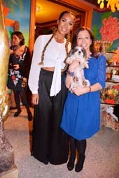 Leone Lewis, Baby Hope and Wendy Diamond. Photo by: Rose Billings/Blacktiemagazine.com