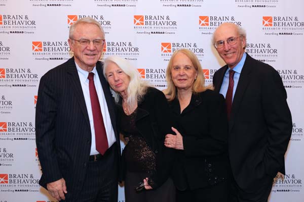 Dr. Herbert Pardes, Dr. Nancy Wexler, Dr. Mryrna Weissman and James Freudenthal.  Photo by:  Chad David Kraus
