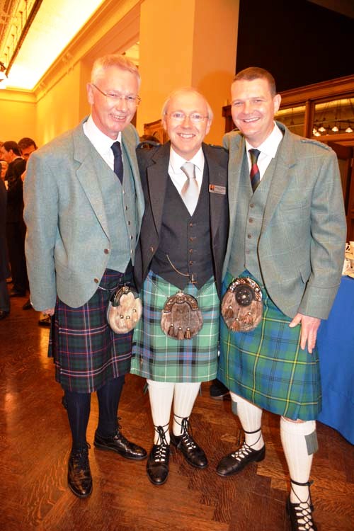 David M. Walker, Andrew Oxford and Ian Johnston.  Photo by:  Rose Billings/Blacktiemagazine.com
