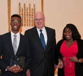 Robert “Steve” Miller, Djassi Julien and Kayla Mackie