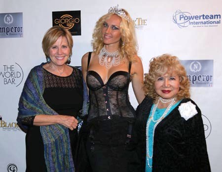 Diane McGraw, Angelina Shipilina and Gloria T. Cressler