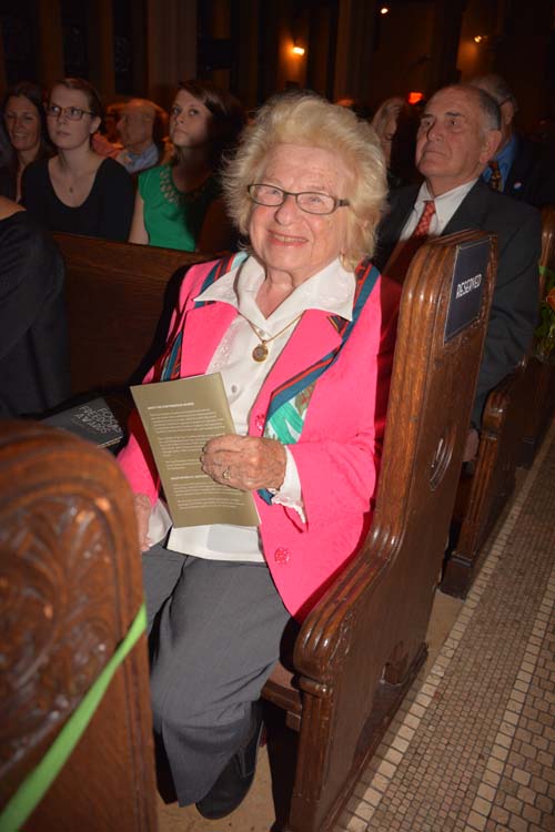  Dr Ruth Westheimer.  Photo by:  Rose Billings/Blacktiemagazine.com