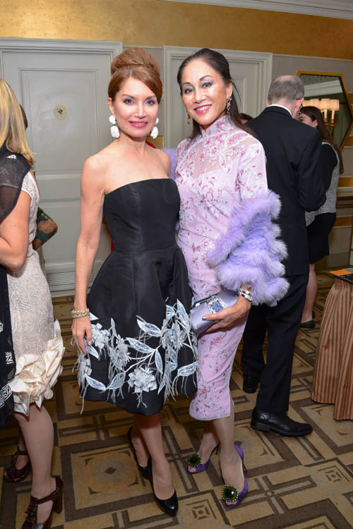  Lucia Hwong Gordon and Jean Shafiroff. Photo credit: Patrick McMullan