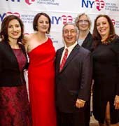 NYFE honored three outstanding advocates for care of seniors: Tanya Figelman, NYFE Executive Director; Ashley Romano, CareRite Centers; Michael Tietz, NYFE President; Eva-Maria Tausig, NYFE Board member; Lorayne Fiorillo, Wells FargoPhotos by: Misha Gulko