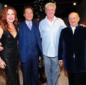 Ally Coulter, Thomas Kaplan, Peter Tunney, Alberto Vignatelli©Patrick McMullan/photo - Owen Hoffmann/PatrickMcMullan.com