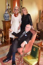 Barbara Tober, Susan Gutfreund and John Gutfreund. Photo by: Annie Watt