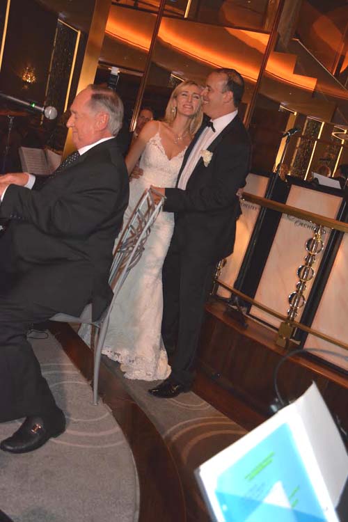 Neil Sedaka, Robert and Lana Kodsi. Photo by: Rose Billings/Blacktiemagazine.com
