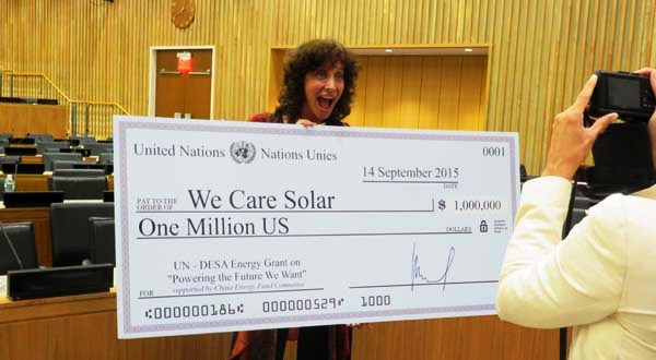 Dr. Laura Stachel, Co_Founder and Executive Director, We Care Solar