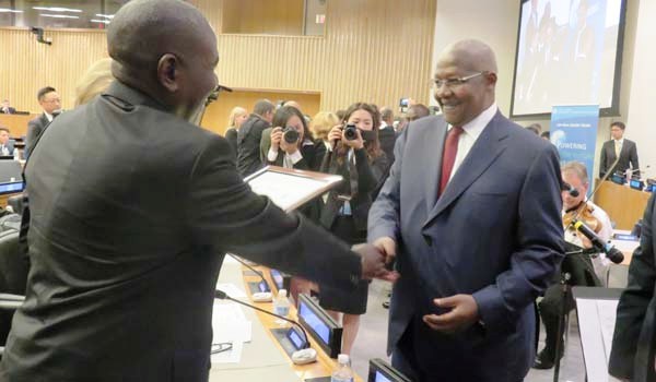 H.E.Sam Kutesa, President of the General Assembly,