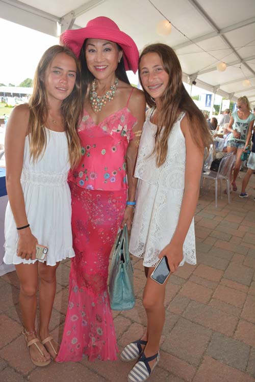 Sabrina Gordon, Lucia Hwong Gordon and Madeleine Graham.  Photo by:  Rose Billings/Blacktiemagazine.com