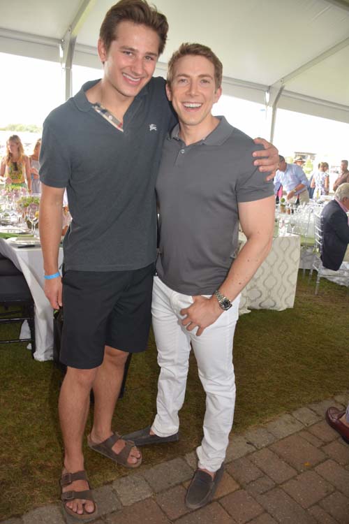 Nick Kleidan and Baruch Shemtov.  Photo by:  Rose Billings/Blacktiemagazine.com