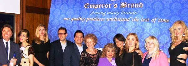 Sam Ramic President/Founder International Wine Master & Wine WorldWide Inc. Zina Mashin President Emperors Brand, Krisstina Davis, Wojciech J. Trocewicz, Bill Lanndis, Paula Oleska, Gloria T. Cressler, Ginni Egan, Sabina Klimek, Galina Saucedo