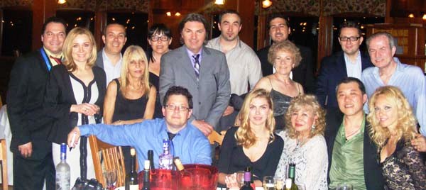 Sitting: Michael Indorato, Krisstin Davis, Gloria T. Cressler, Anthony Chang,