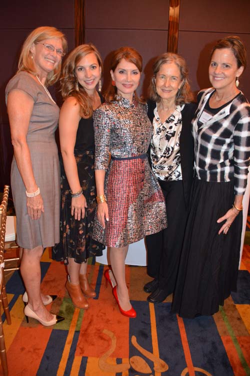 Leah Hunt-Hendrix, Featured Guest Co- Founder The New York Women's Foundation, Jean Shafiroff, Host NYWF and Board Member, Helen LaKelly Hunt, Featured Guest Co-Founder & Chair and Anne E. Delaney, Board Chair at The New York Women's Foundation Luncheon at Le Cirque. Photo by: Rose Billings/Blacktiemagazine.com