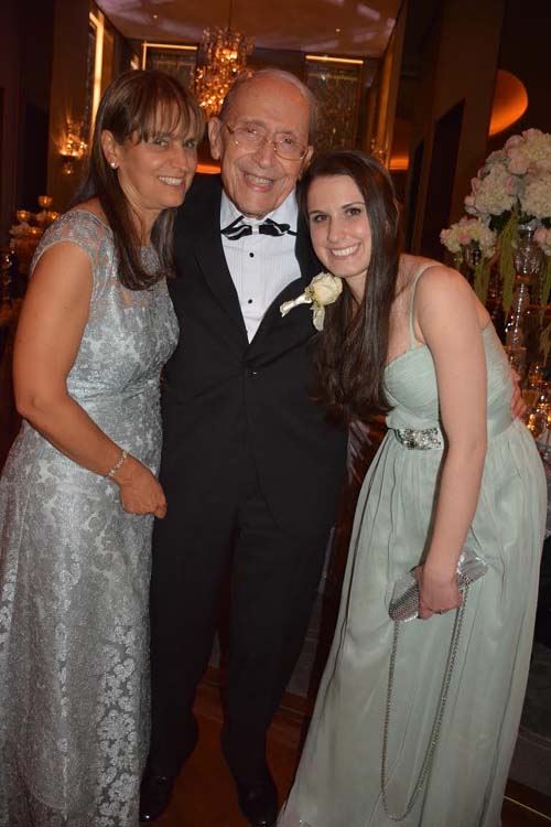 Dr. B. Kodsi, Sylvia Kodsi and Stephanie. Photo by: Rose Billings/Blacktiemagazine.com