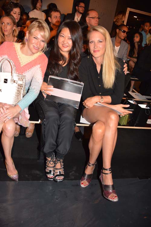 Julie Macklowe, Susan Shin and Eva Dichand. Photo by: Rose Billings/Blacktiemagazine.com