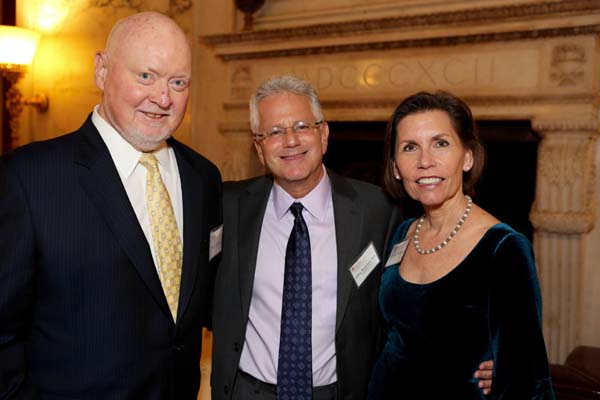 Paul Burke, Dr. Jeffrey Borenstein and Dr. Barbara Van Dahlen. Photos By:  Chad David Kraus