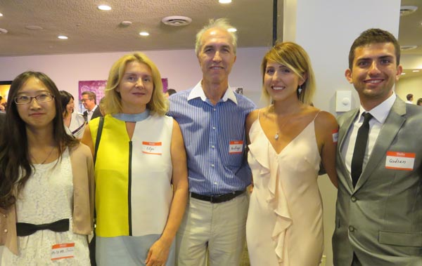 Jialian Yang, Olga, Audrey, Victoria, Gatien.