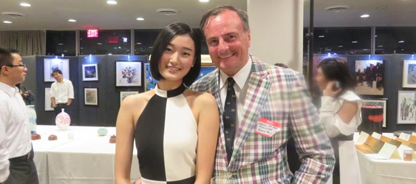 Emily Pengyuan Lin, Gerard Mc Keon , Publisher, Black Tie International Magazine