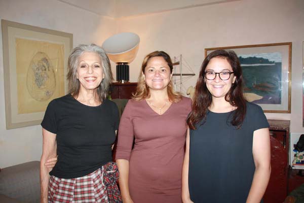 Publicolor Founder Ruth Lande Shuman, NYC City Council Speaker Melissa Mark-Viverito, Whitney Museum of American Art Curator Jennie Goldstei. Photo by Robert Vincin