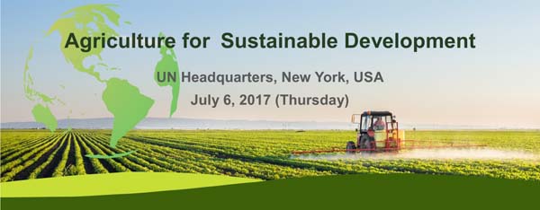 Agriculture for Sustainable Development