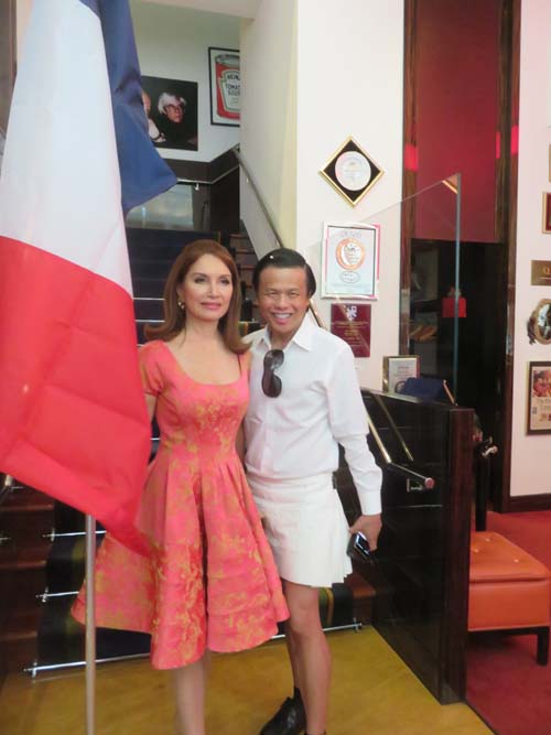 Jean Shafiroff and Zang Toi.  Photo by:  Joyce Brooks/Blacktiemaagzine,com