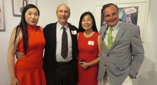Blair Zhou, Robert Haddock, Cathy Deng, Gerard Mc Keon