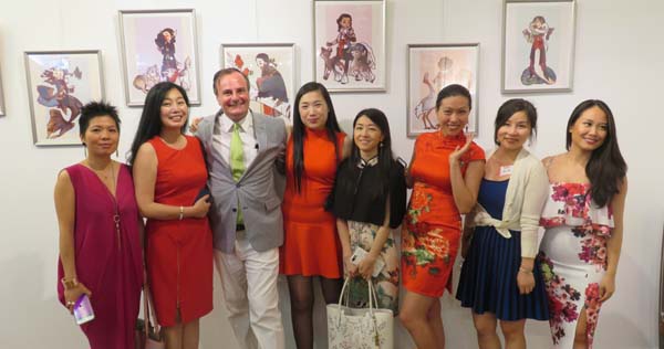Lu Mei, Cindy Deng, Gerard Mc Keon, Blair Zhou, Ariel,Li Jing, Qiao Zou, Savannah Luo.