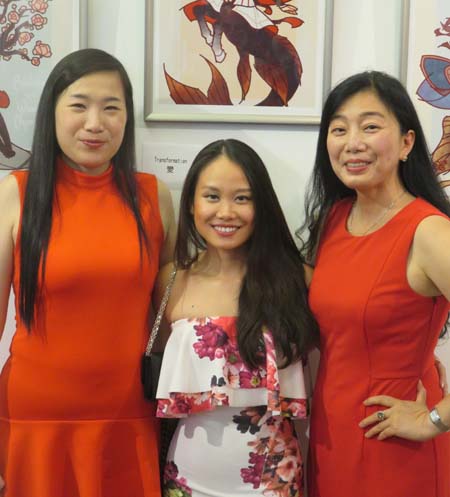 Blair Zhou, Savannah, Cathy Deng,