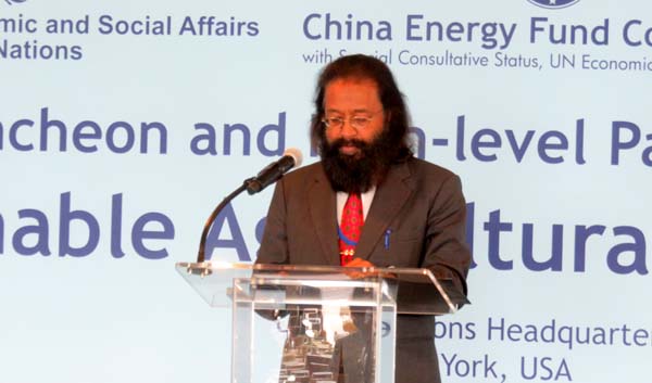 H.E. Jagdish Koonjul, Permanent Representative of Mauritius to the United Nations