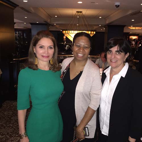 Jean Shafiroff, Aimee Simpierre and Ester R. Fuchs