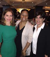 Jean Shafiroff, Aimee Simpierre and Ester R. Fuchs