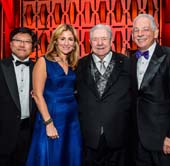 Dr. Augustine Choi, Jessica Bibliowicz, Frank Bennack, Jr., Dr. Steven Corwin. Photo by: Studio Brooke