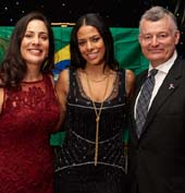 Fatima Shama, Executive Director, The Fresh Air Fund; DJ Rashida, Event DJ;William Lauder, Chairman of The Fresh Air Fund’s Board of Directors