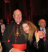 His Eminence Timothy Cardinal Dolan and Joyce Brooks