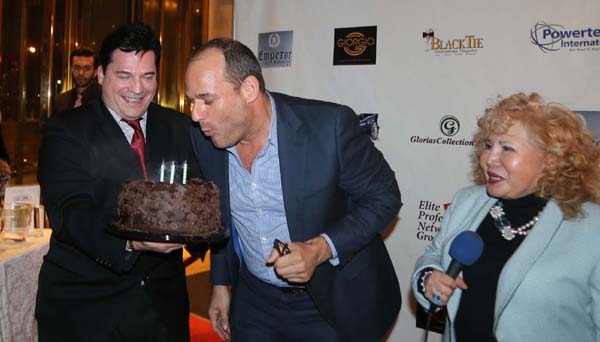  Kenneth McClure Vice President of Hospitality Holdings and General Manager who is also a birthday celebrant that night