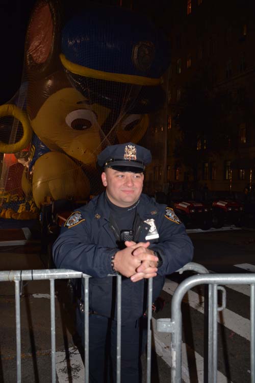 NYPD Police Officer Pilzer . Photo by: Rose Billings/Blacktiemagazine.com