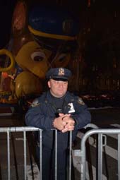 NYPD Police Officer Pilzer . Photo by: Rose Billings/Blacktiemaagzine.com