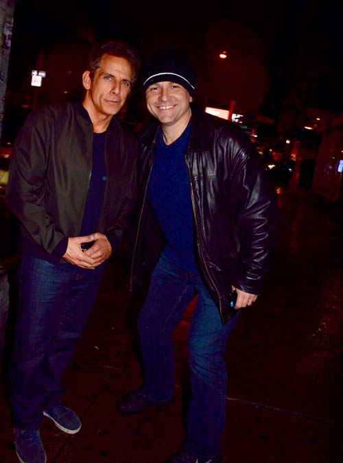 Ben Stiller and Kevin Leibold at SNL after party before Thanksgiving. Photo by: Rose Billings/Blacktiemagazine.com
