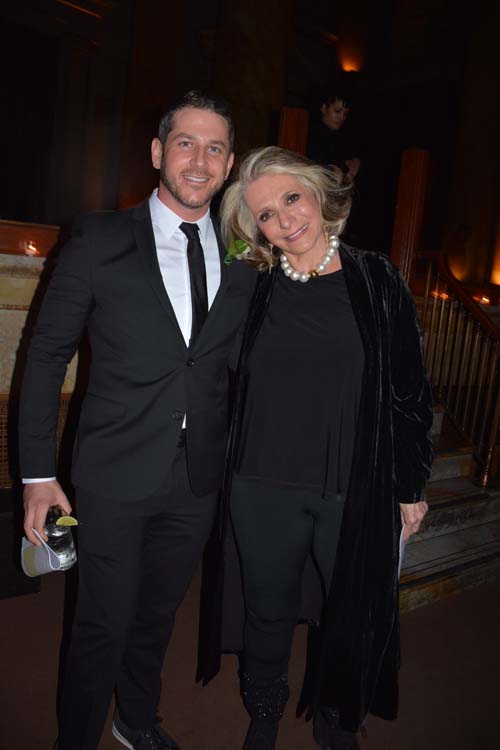 David Koch and Sheila Nevins,.  Photo by:  Rose Billings/Blacktiemagazine.com