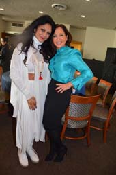Donna D’Cruz and Wendy Diamond. Photo by: Rose Billings/Blacktiemaagzine.com
