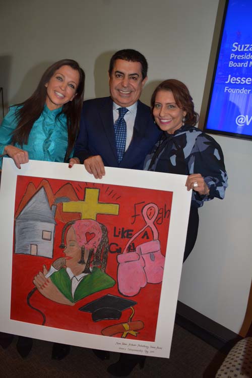 Wendy Diamond, Nasir Abdulaziz Al-Nasser and his lovely wife Muna Rihani Al-Nasser. Photo by: Rose Billings/Blacktiemagazine.com
